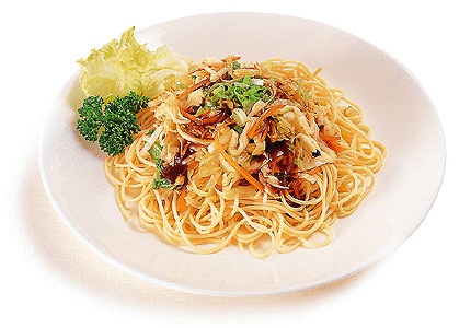 Shrimp Lo Mein With 3 Vegetables